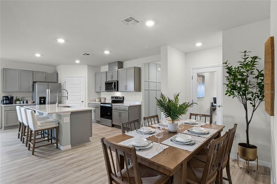 Furnished interior view inside a new home in Harmony on Lake Eloise, Winter Haven (Image 16).