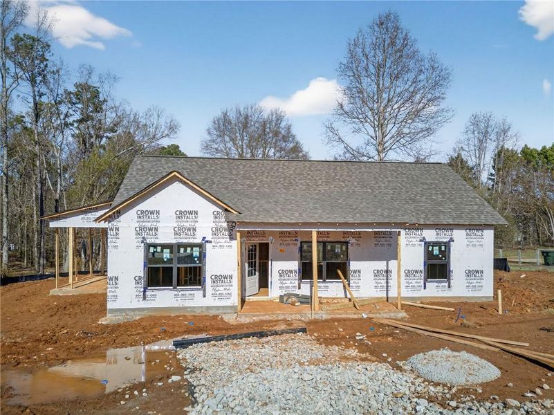 In-progress construction of a new home in , Douglasville, GA (Image 31). In-progress construction of a new home in , Douglasville, GA (Image 31).