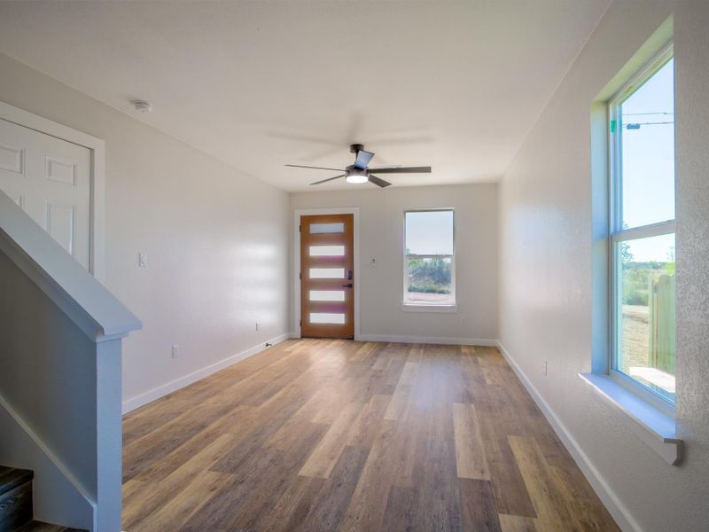 Spacious, unfurnished interior of a new home in , Granite Shoals (Image 12). Spacious, unfurnished interior of a new home in , Granite Shoals (Image 12).
