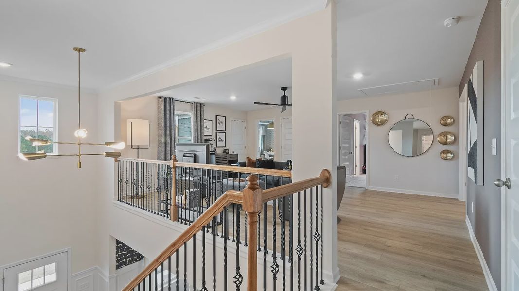 Furnished interior view inside a new home in Copperfield, Locust Grove (Image 21).