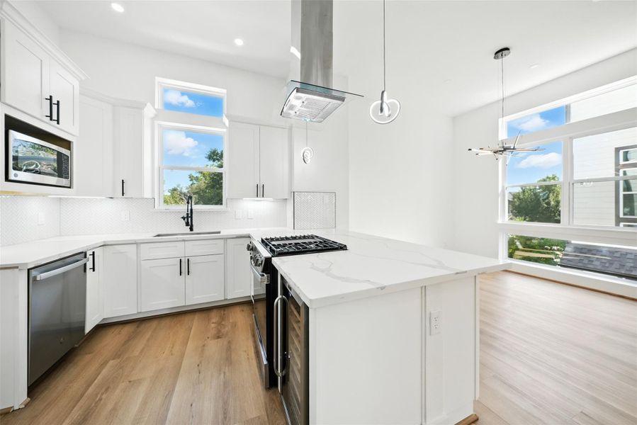 Furnished interior view inside a new home in , Houston (Image 5). Furnished interior view inside a new home in , Houston (Image 5).