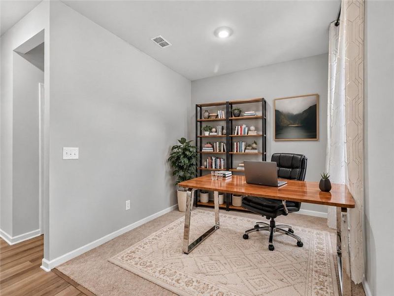 Furnished interior view inside a new home in , Gainesville (Image 8).