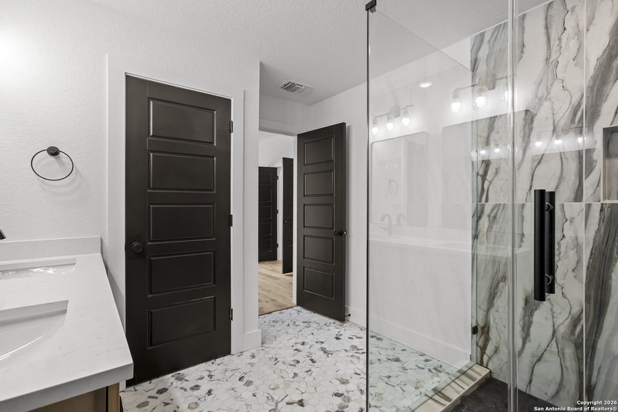 Furnished interior view inside a new home in , San Antonio (Image 11).