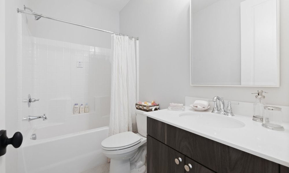 Representative furnished interior of a home built from the Tiburon II by Classica Homes in McLean - Waterfront, Clover (Image 24).