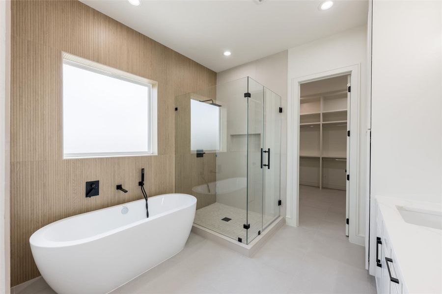 Furnished interior view inside a new home in , Houston (Image 13).