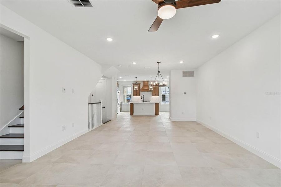 Spacious, unfurnished interior of a new home in Townes at Northlake, Oviedo (Image 16).