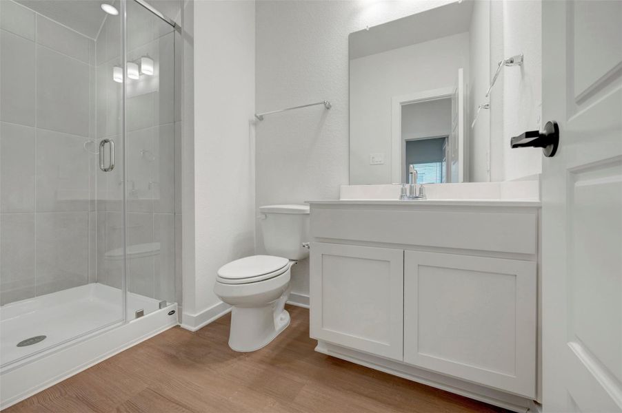 Furnished interior view inside a new home in Sorella, Tomball (Image 28).
