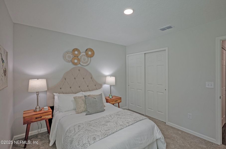 Furnished interior view inside a new home in , Jacksonville (Image 45).