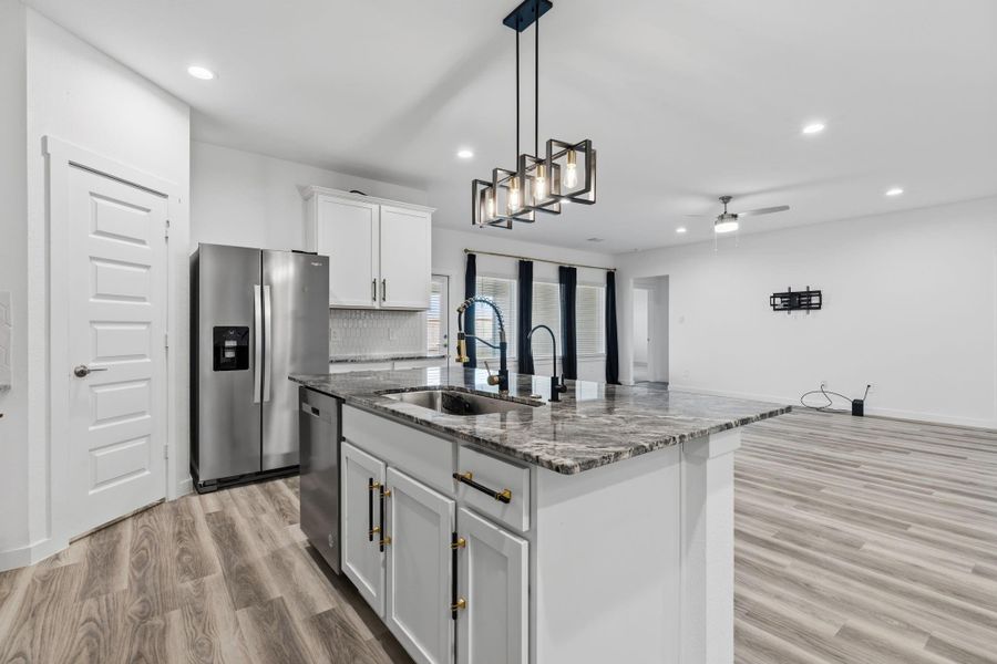 Furnished interior view inside a new home in , Fulshear (Image 5).