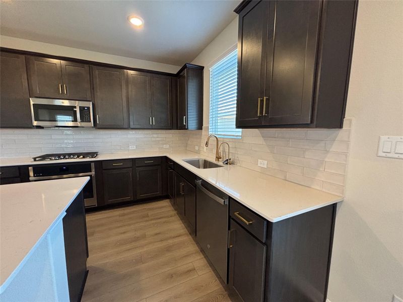 Furnished interior view inside a new home in Cannon Ranch 45s, Dripping Springs (Image 10).