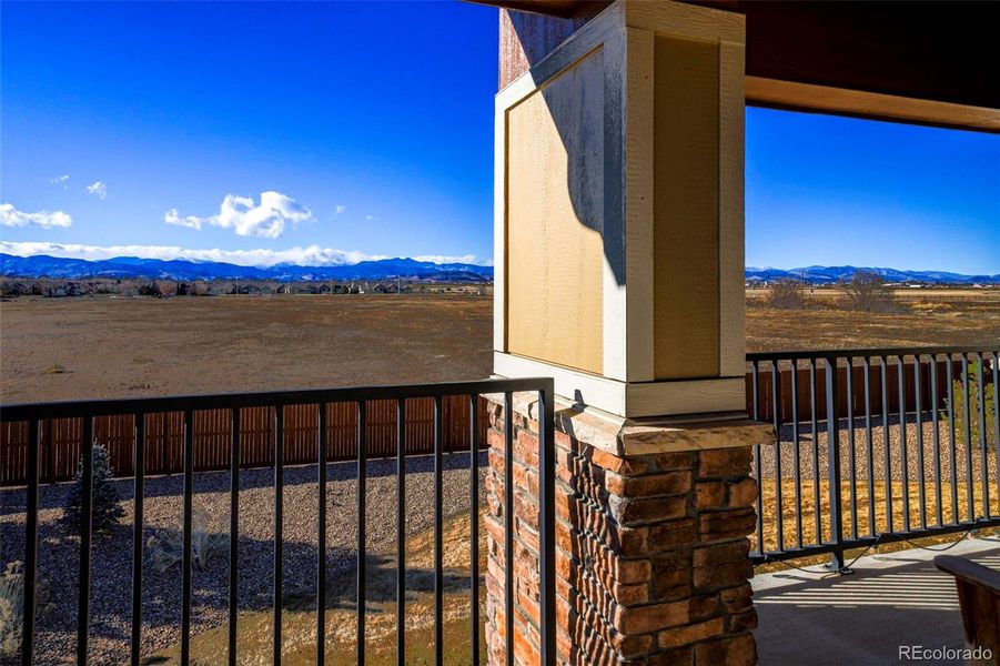 Upper Balcony with Amazing Views
