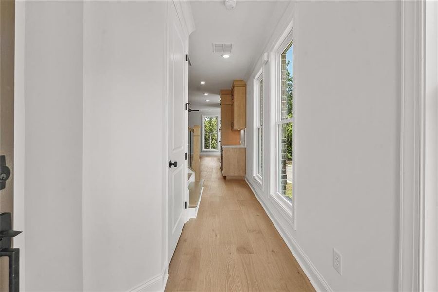 Spacious, unfurnished interior of a new home in Waterside Townhomes, Peachtree Corners (Image 22).