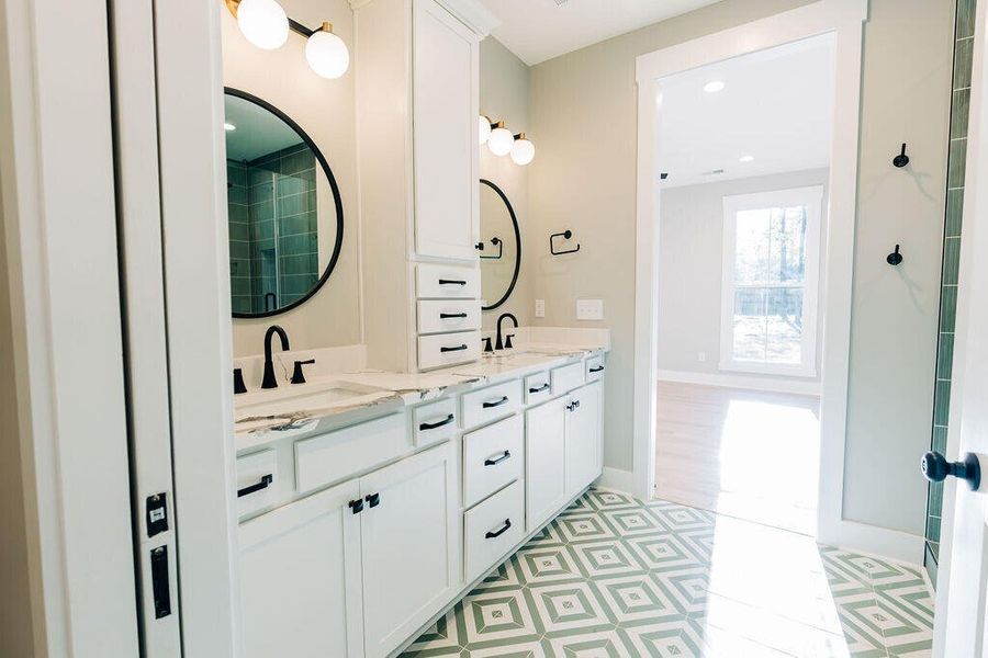 Furnished interior view inside a new home in , Walterboro (Image 13).