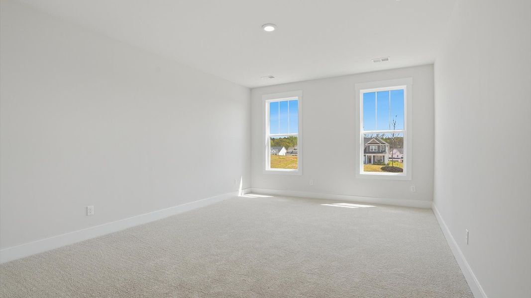 Furnished interior view inside a new home in Iris Meadows, Moore (Image 24).