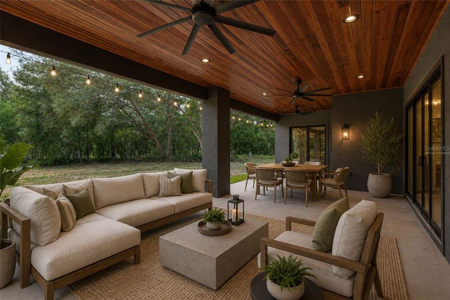 Exterior details and patio area of a home in , Ocklawaha (Image 36). Exterior details and patio area of a home in , Ocklawaha (Image 36).