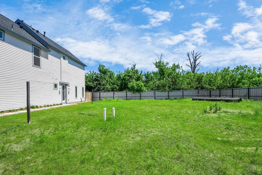 This is the area for the next step of the development, the Glenn Court subdivision. This is the area for the next step of the development, the Glenn Court subdivision.