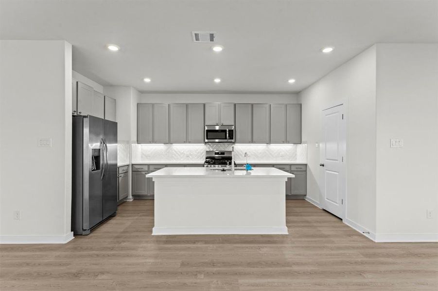 Furnished interior view inside a new home in , Dayton (Image 5).