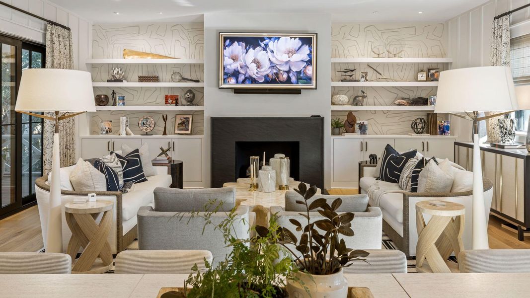 Furnished interior view inside a new home in , Sullivan's Island (Image 6). Furnished interior view inside a new home in , Sullivan's Island (Image 6).