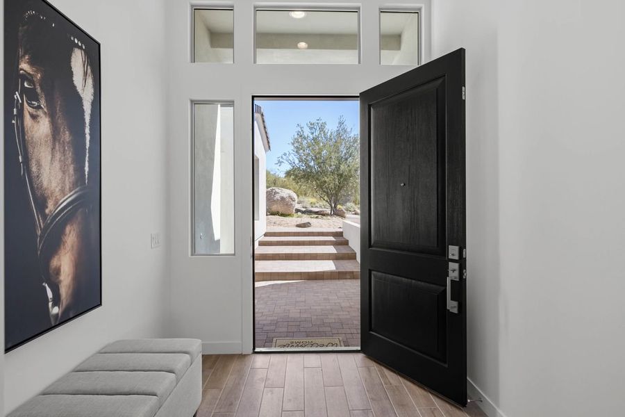 Representative furnished interior of a home built from the Overlook by KLMR Homes in Bellos at The Summit, Fountain Hills (Image 7).
