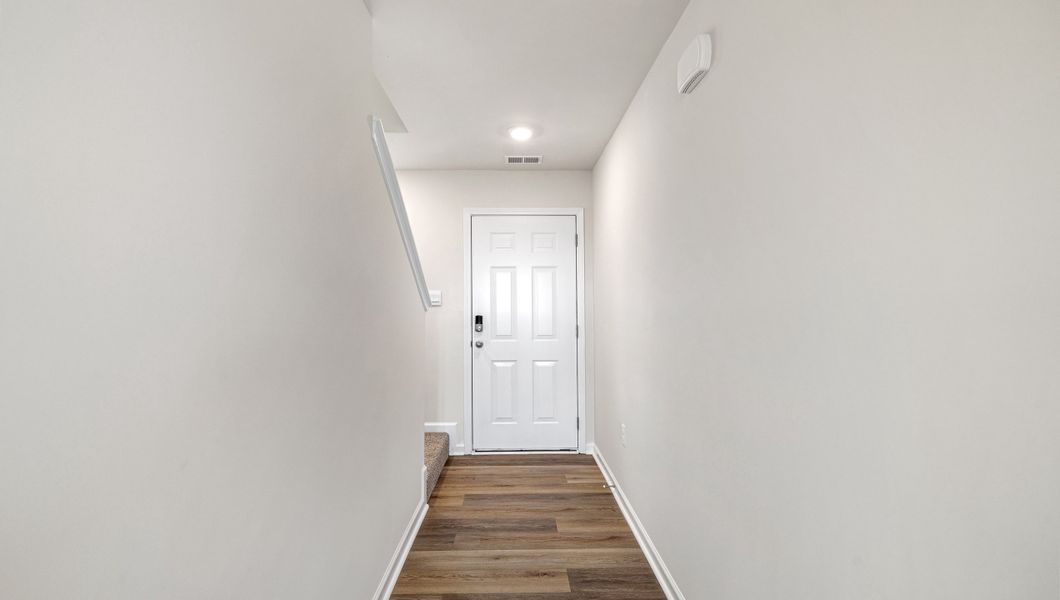 Spacious, unfurnished interior of a new home in Durbin Meadows, Fountain Inn (Image 15). Spacious, unfurnished interior of a new home in Durbin Meadows, Fountain Inn (Image 15).