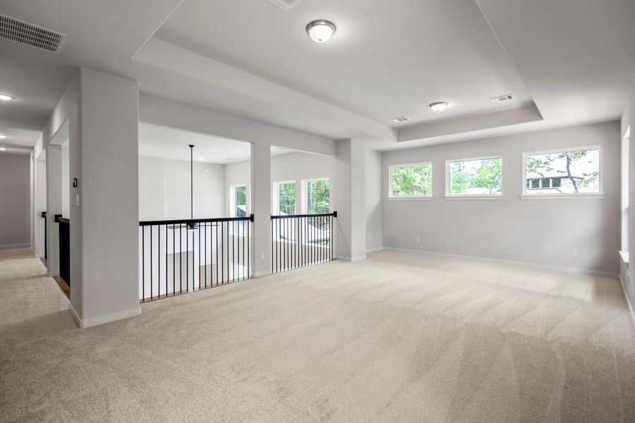 Spacious, unfurnished interior of a new home in The Woodlands Hills, Willis (Image 49). Spacious, unfurnished interior of a new home in The Woodlands Hills, Willis (Image 49).