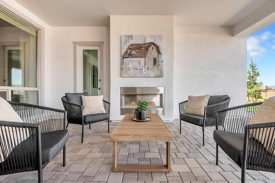 Furnished interior view inside a new home in Summit at The Dells, Prescott (Image 27).