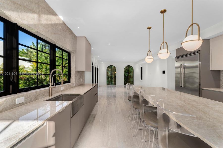 Furnished interior view inside a new home in , Miami (Image 5).
