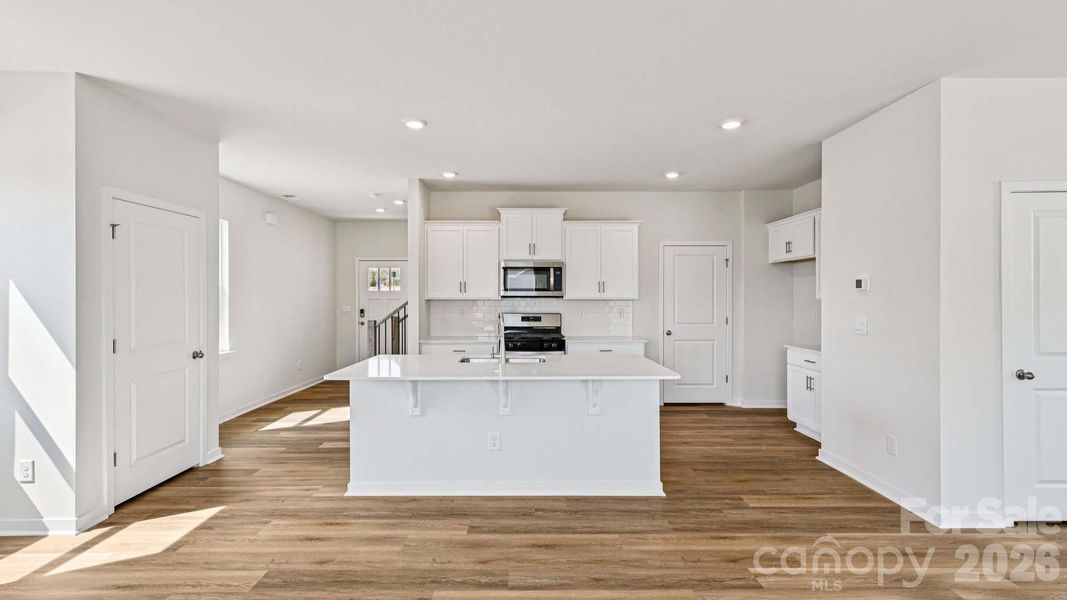 Furnished interior view inside a new home in Clark Creek Landing, Lincolnton (Image 8).