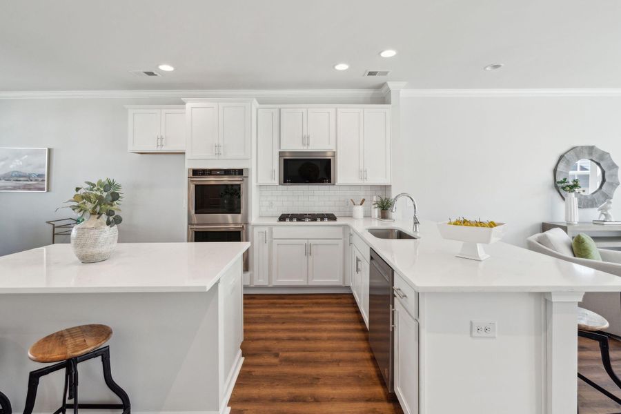 Furnished interior view inside a new home in , Summerville (Image 8).