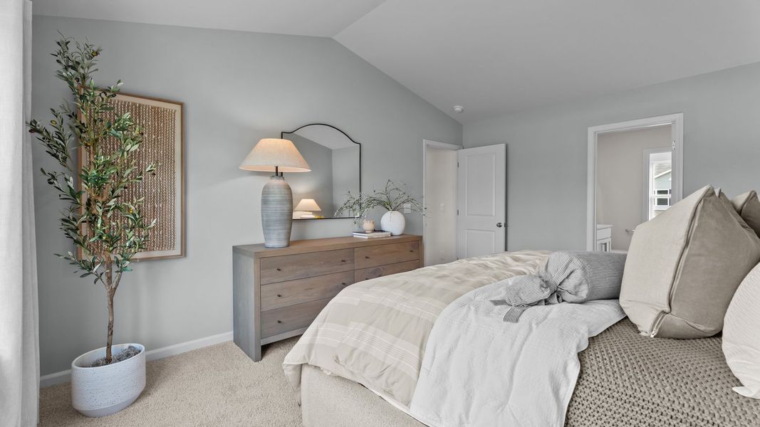 Furnished interior view inside a new home in Jetstream Park, Wilson (Image 16).