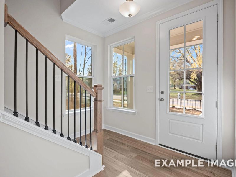 Spacious, unfurnished interior of a new home in Camden Park, Knightdale (Image 18).
