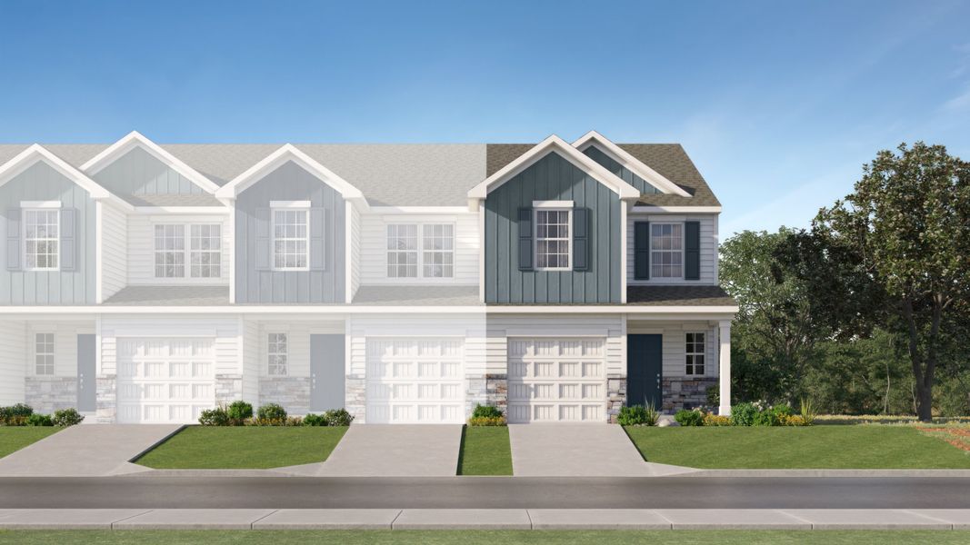 Front exterior of a new home in Oldfield, Camden, SC, highlighting curb appeal (Image 1). Front exterior of a new home in Oldfield, Camden, SC, highlighting curb appeal (Image 1).