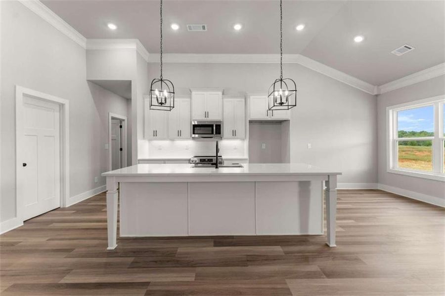 Furnished interior view inside a new home in , Maysville (Image 8). Furnished interior view inside a new home in , Maysville (Image 8).