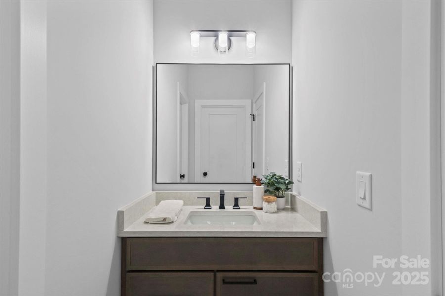 Furnished interior view inside a new home in , Charlotte (Image 28).