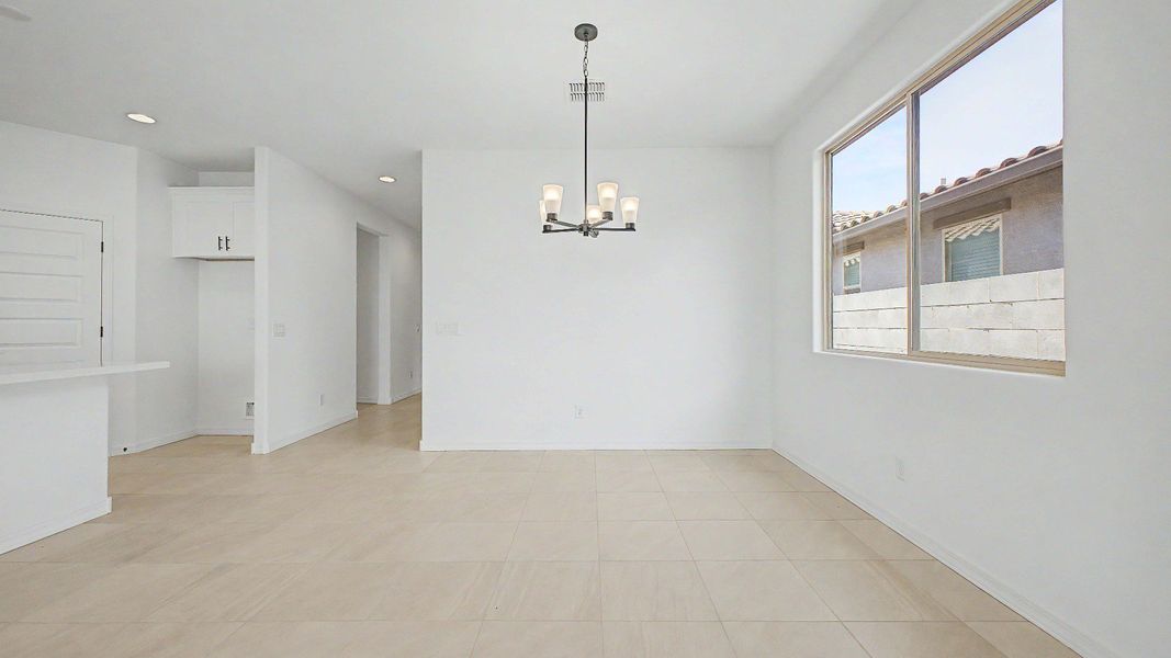 Furnished interior view inside a new home in The Lakes at Rancho El Dorado, Maricopa (Image 10).