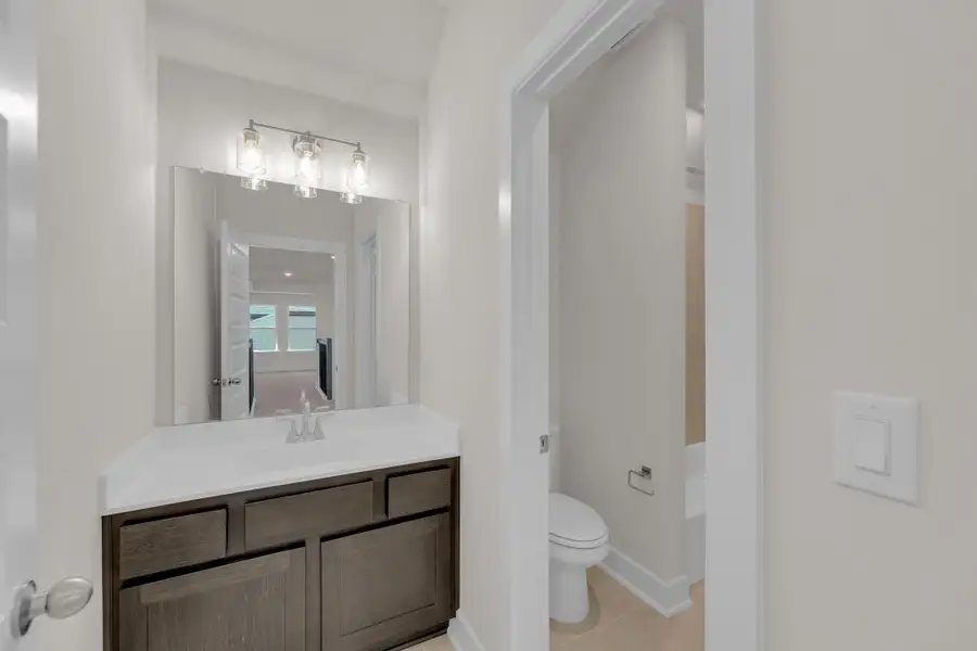 Furnished interior view inside a new home in Nolina - 50', Georgetown (Image 11).