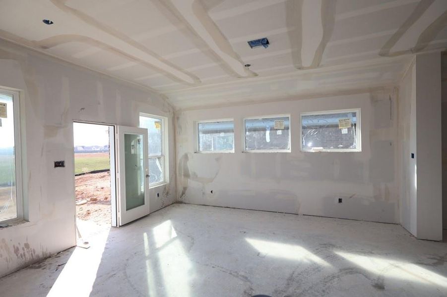 In-progress construction of a new home in The Grand Prairie 50’, Hockley, TX (Image 5). In-progress construction of a new home in The Grand Prairie 50’, Hockley, TX (Image 5).