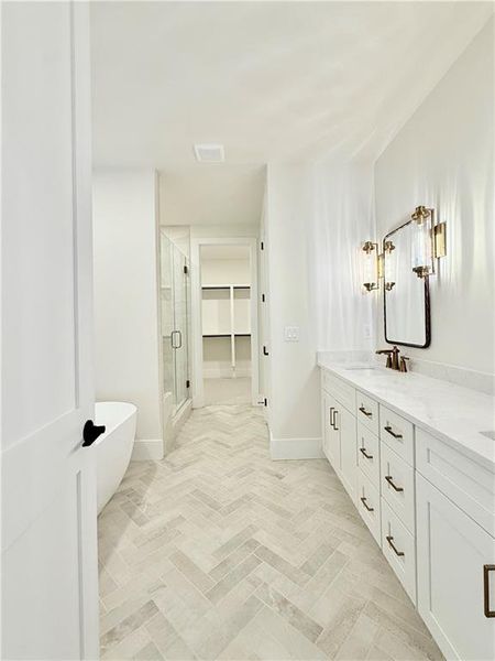 Furnished interior view inside a new home in , Rydal (Image 13).