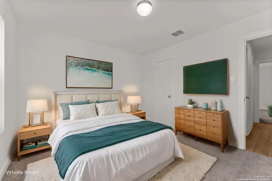 Furnished interior view inside a new home in Winding Brook, San Antonio (Image 11).