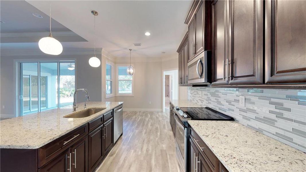 Furnished interior view inside a new home in , North Port (Image 10). Furnished interior view inside a new home in , North Port (Image 10).