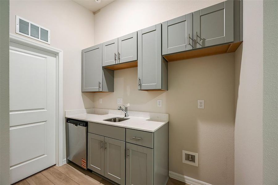 Furnished interior view inside a new home in Scenic Terrace, Haines City (Image 12).