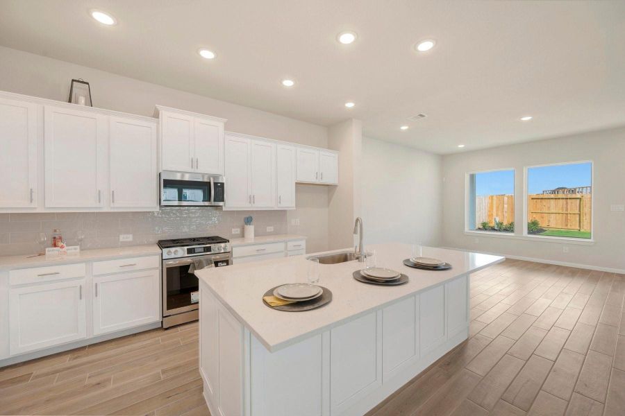 Furnished interior view inside a new home in Jubilee - Reserve Collection, Hockley (Image 9).