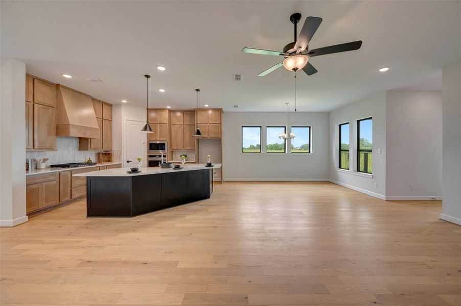 Furnished interior view inside a new home in , Richmond (Image 3).