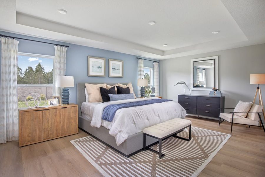 Representative furnished interior of a home built from the 2342 Modeled by KB Home in Cedar Crossings III, Haines City (Image 7). Representative furnished interior of a home built from the 2342 Modeled by KB Home in Cedar Crossings III, Haines City (Image 7).