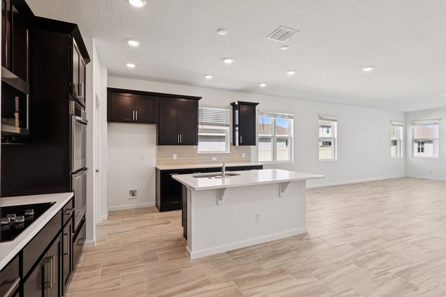 Furnished interior view inside a new home in St. Johns Preserve, Palm Bay (Image 3).