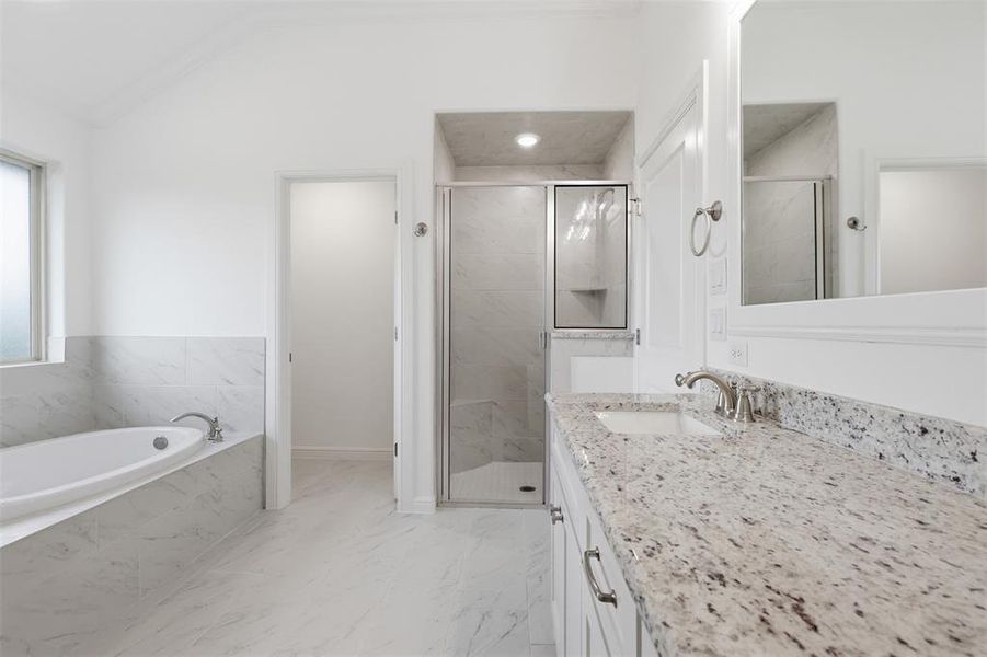 Furnished interior view inside a new home in , Tolar (Image 11).