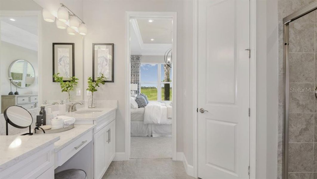 Furnished interior view inside a new home in Esplanade at Azario Lakewood Ranch, Lakewood Ranch (Image 3).