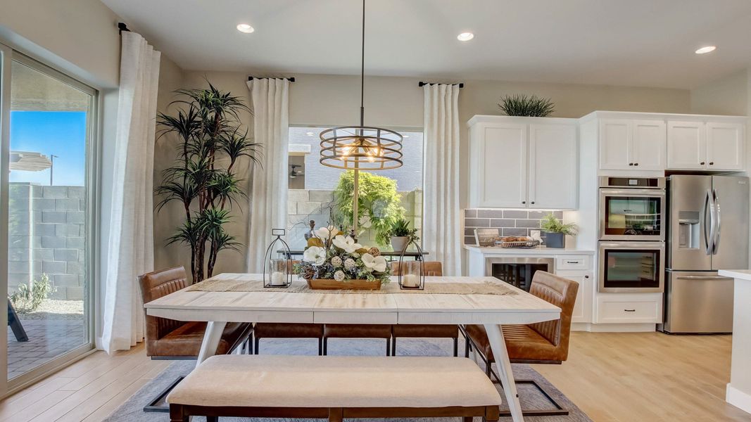 Representative furnished interior of a home built from the Amethyst by DRB Homes in Hacienda at Estrella, Goodyear (Image 8).