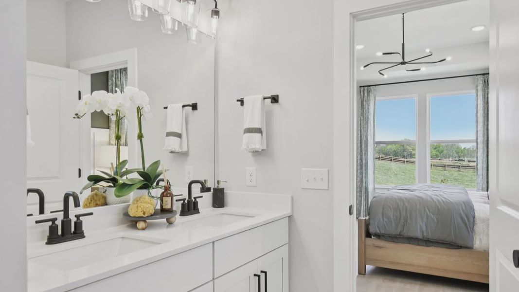 Furnished interior view inside a new home in Cottages of Bearwood, Mount Pleasant (Image 30).