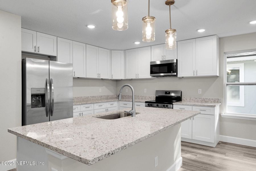 Furnished interior view inside a new home in , Jacksonville (Image 9).